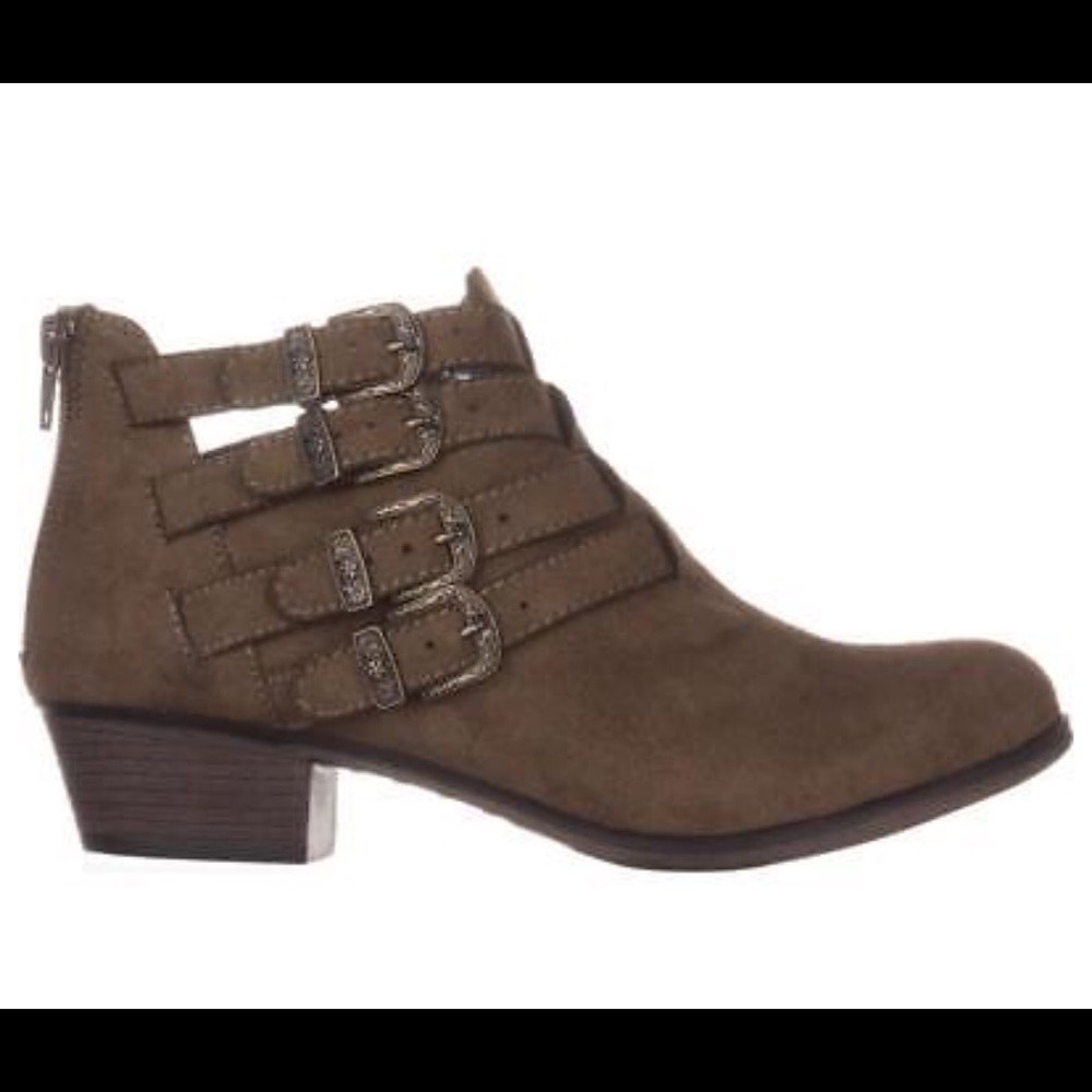 Amerocan rag darie brown ankle booties